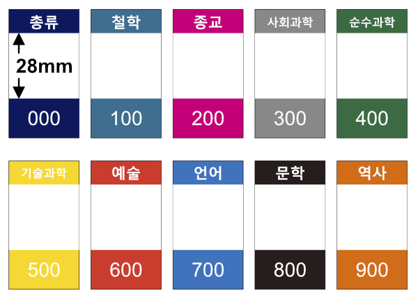 색띠라벨P(아트지) C3055001