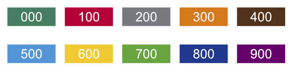 색띠라벨P(PVC) C2610003