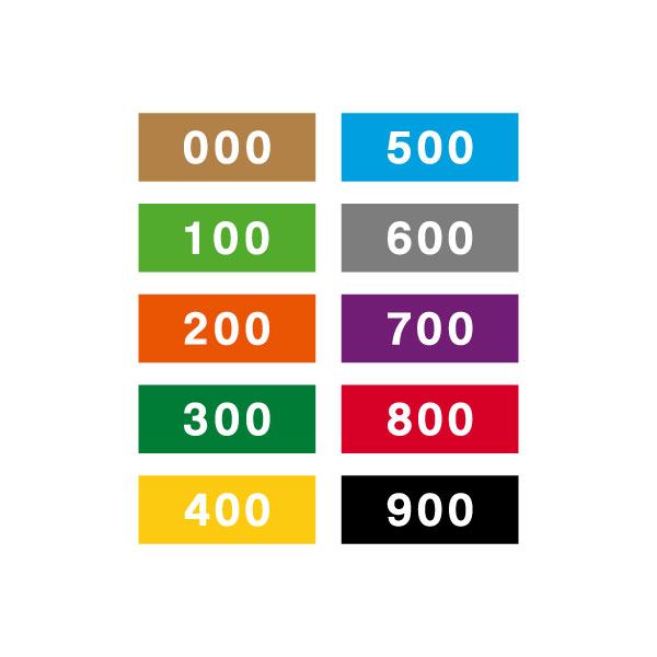 색띠라벨P(PVC) C2610004