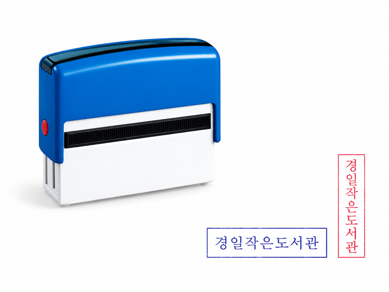 측인 (자동스탬프, 가로형)